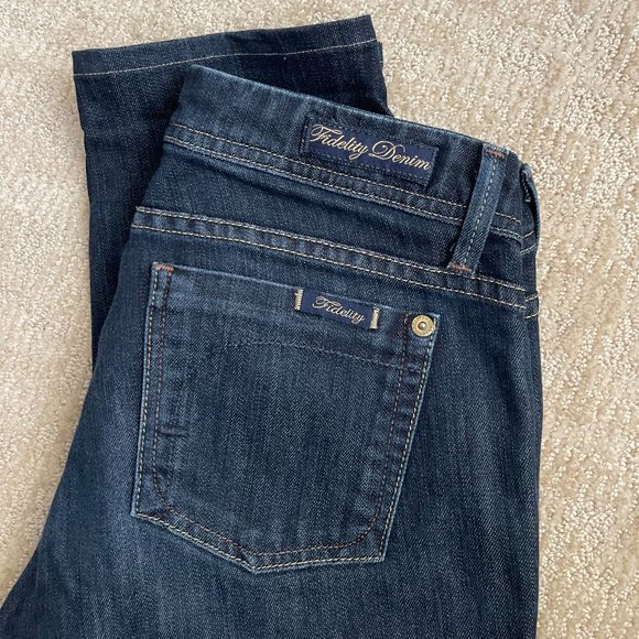 Fidelity Denim - FIDELITY Low-Waist Skinny Jeans Size 27